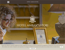 Tablet Screenshot of ambasciatori.net